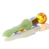 Mix Solid Color Smoking Glass Pipes Dry Herb Pipe Tabacco Direct Supply from manufacturer Hand-blown Wholesale