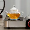 Nya 250 ml högkvalitativa Heatresistent Borosilicate Glass TEAPOT Inner Filter Te Kettle Kung Fu Tea Coffee Pot Whole Ovo5s 5689568446