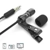Fifein Lavalier Отворотный микрофон Сотовый телефон DSLR Камера, внешний микрофон / YouTube / Vlogging Видео / Интервью / Podcast -C2