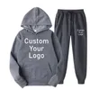 VIP Wholesale Dropshopping Make Your Design Text Custom Hoodies Sweatpants Printed Original Design High Quality Gifts G1229