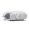 Comfy Kids White Trampers Casual Buty na buty do tenisa dla dzieci Płaskie z dziewczynami chłopców Sneakers Buty sportowe 211022