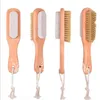 Brosses de nettoyage 2 en 1 Brosse exfoliante naturelle pour le corps ou les pieds Double face avec pierre ponce naturelle Brosse à poils souples ZZA154 Sea 7203015