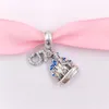 Dames mode sieraden zilveren ketting bead inspirerende armbanden maken kit disny mooie kasteel charme viert Shanghai 5th Anniversary 797151EN164