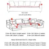 Stoelbedekkingen Sofa slip-resistente elastische rek thuisdecoratie all-inclusive cove meubels beschermende cover cover woonkamer