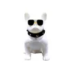 2021 Bluetooth Speaker Dog Head Bulldog Gift Ornaments Wirele Card M10 Cartoon Audio Creative