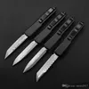 UT70 damascus carbon fiber double action tactical automatic folding edc knife camping knife hunting knives xmas gift8096575