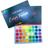 Paleta de sombras de arco-íris com 39 cores Brighten Fluorescente Iluminador fosco Fácil de usar Paletas de maquiagem para sombras