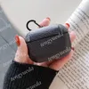 Estojos de designer de moda Acessórios de fone de ouvido para AirPods pro 1 2 Estojo de alta qualidade Letras de luxo impressas Pacote de proteção Gancho Bolsas para fone de ouvido