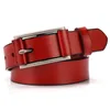 Belts FAJARINA Fashion Quality Pure Solid Cow Skin Leather Retro Styles Pin Buckle Metal Cowhide For Women 2.7cm Wide LDFJ088
