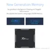 X96 Max Plus Amlogic S905x3 TV Box Android 9 2G 16G 4G 32G 64G 2,4 GHz 5 GHz Dual WiFi BT 100m 1000m LAN