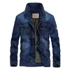 Bolubao Winter Men Fashion Denim Jacket Mens Mode Casual Jacket Män Märke Slim Fit Denim Jackor Man 210518