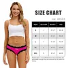 High quality women underwear set 5pcs/pack panties for women solid color smooth female briefs row rise ladies panties 210720