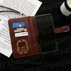 Flip Wallet Nähte Leder Kartensteckplatz Universal Handyhüllen für iPhone 13 12 ProMax 11 7 8 Plus Samsung S20Ultra Gold Metall Magnetverschluss Luxus Cover