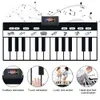 180x72cm Tat musical multifonction avec 24 touches bébé jouant à piano tapis tapis clavier toys instrument de musique cadeau pour enfants 210320