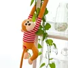 Outra decoração da casa Desenho de desenho animado macaco comprido Monkey Plush Toys Curtain Linding Comfort Playmate Kids Criative Christmas Birthday Gifts D8068952