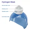 LED Väte Syre Jet skal ansiktsmask ångmaskin 3 färger pdt foton ljusterapi hudvård föryngring fuktig ansiktsmask