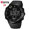 En gros 5 pièces beaucoup OTS 7005 Mens Watch Digital Sports Dive 50m étanche armée militaire montre hommes mode montres décontractées 210527