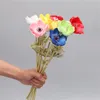 Symulacja Anemon Flower Party Decoration Sztuczne Kwiaty Office Hotel Home Dekoracyjne