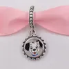 925 Sterling Silver Jewelry Pandora Disny Parki Ekskluzywne 101 Dalmatyńczycy Lucky Dog Mama Charm Koralik Bransoletka dla mężczyzn Naszyjnik Łańcuchy Dziewczyny Prezent DIY Box Fit Europe Style