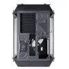 Coolman Gorilla Verre Trempé ATX Ordinateur Gaming Case Water Cool Air PC avec Deux Ventilateurs De Refroidissement De 200mm - Bleu