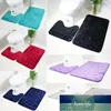 Bath Mats 2pcs/set Funnel Cobblestone Bathroom Anti-slip Carpet Mat Toilet Rug 1 Factory price expert design Quality Latest Style Original Status