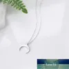 Delicate Hanger Ketting Gebogen Toenemende Maan Ketting Goud Zilver Kleur Voor Vrouwen Ketting Dames Sieraden Geschenken