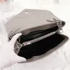 5A Designer lyxiga handväskor damväskor plånböcker fyrkantig axel LOULOU väskor hög kvalitet äkta läder kvalitet stor kapacitet quiltad messenger