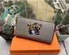 Wholesale 2021 New Fashion zipper WALLET the most stylish way carry around money cards coins men leather purse card holder long business women wallets