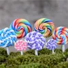Polymer Clay Lollipops Soft Clay Diy Assembled Toys Miniature Fairy Garden Decoration Micro Landscape Accessory Cactu Planter Ywcdx 673 R2
