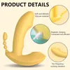 NXY Vibrators 3 IN 1 Sucking Wearable Dildo Anal Vagina Clitoris Stimulator Female Sex Toys for Women Oral Suction 1120