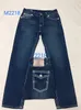 True jeans for men Distressed Ripped Skinny Trousers fashion clothes Slim Motorcycle Moto Biker Hip Hop Denim man RELIGIONING Pants