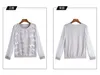 Women's Long Sleeve Shirts Women New Floral Embroidery O Neck Lace Chiffon Blouses Blusa Ladies Casual Shirt Tops