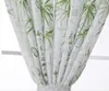 Gardin draperier retro bambu mönster calico färdiga produktduk fönster skärmar för vardagsrum dekoration # g2