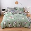 Classic Bedding Set Striped Room Decoration Twin Full Queen King Size (Duvet Cover+ Bed Flat Sheet + Pillow Case) 210706