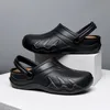Новые поступления унисекс шеф-повар обувь противоскользящая водонепроницаемая нефтедонепроницаемая кухня рабочая обувь устойчивость к демпфирующей защитной обуви размером 35-44