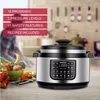 Wholesales Food Processing Equipment Household 8L Oval LED Display High Pressure Cooker.Prohibit shelves