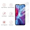 2.5D HD transparante schermbeschermer voor iPhone 14 Pro Max 13 12 Mini 11 XR XS 6 7 8Plus Volledige lijm gehard glas Clear Samsung Galaxy S20 Fe S21 Plus Factory Prijs