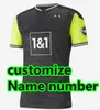 Camisetas para hombres Camiseta de Fútbol Borussia 21 22, Camisa Haaland Reus, Neongelb, Bellingham, Sancho, Hummels, Burgunt, 2021, 2022
