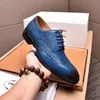 A1 Erkek İtalyan Oxfords Moda Ziyafet Ayakkabı Tasarımcısı Gerçek Deri Elbise Ayakkabı Düğün Ayakkabı Sivri İpucu Rivet Artı Boyutu 38-45