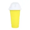 DIY Smoothie Cup Pinch Cups TIK TOK Frozen Magic Squeeze Cup Drinkware Refroidissement Maker Freeze Milkshake Outils Protable TX0042