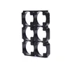 Supports de stockage Racks 21700 2*3 Spacer Radiant Shell Pack Plastic Cell Cylindric Battery Case Holder
