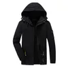 Style Winter Parkas Men Jacket With Hood Thicken Warm Fleece Lined Jacket Outdoor Jacket Men Outwear Coat Military Style Coat Ma