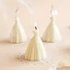 candle wedding dress