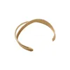 Bracelet Mobius – Bracelets d'ouverture de bague pour femmes, or irrégulier, classique, métal, luxe, vente en gros, cadeaux de fête, bijoux, 2022