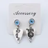 고딕 눈의 신 Ouijas planchette drop earrings 마법색 보드 선