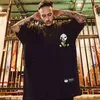 Zazomde kinesiska stil män t-tröjor Sommar Lucky Panda Tryckt Kortärmad T-shirts Hip Hop Casual Topps Tees Streetwear 210716