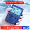 3,0 inch 500 spellen in 1 retro handheld game tv -console mini 256 MB oplaadbare lithiumbatterij draagbare speler cadeau kinderspelers