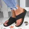 Sandalias para mujer Zapatillas Suela plana Casual Soft Toe Big Toe Pie Sandalia Sandalia Cómoda Plataforma Ortopedic Buion Corrector