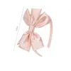 European and USA Fashion Headbands for Children Lovely Shining Pink Star Bowknot Girls Hair Bands 3 Pcs