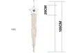 20 cm étoile macramé tenture murale tapisserie bricolage tissé à la main maison grand décor pour chambre tissé Boho tapisserie suspendue